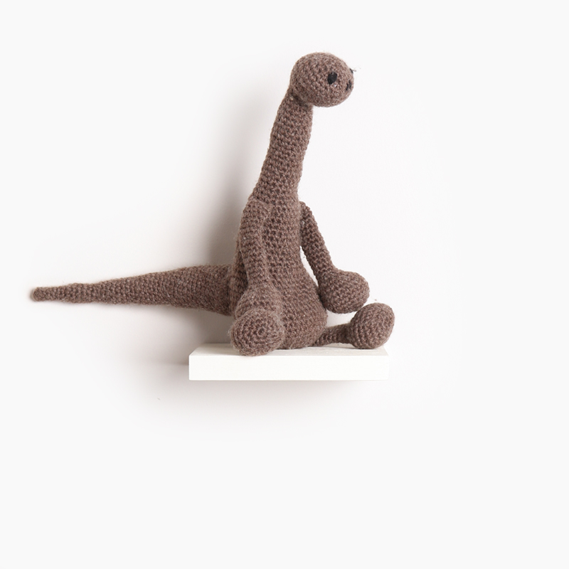 brontosaurus dinosaur crochet amigurumi project pattern kerry lord Edward's menagerie